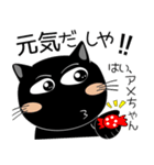 黒猫ハッピー★関西 毎日使えることば（個別スタンプ：25）