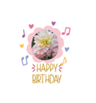 お花大好き〜HAPPY BIRTHDAY（個別スタンプ：6）