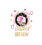お花大好き〜HAPPY BIRTHDAY（個別スタンプ：8）
