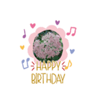 お花大好き〜HAPPY BIRTHDAY（個別スタンプ：31）