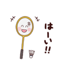 LOVEバドミントン☆バドミントンを愛する人（個別スタンプ：21）