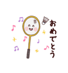 LOVEバドミントン☆バドミントンを愛する人（個別スタンプ：27）