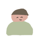 ほんわかなひとたちスタンプ（個別スタンプ：3）