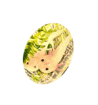 赤いお腹のイモリくんたち＆ときどき仲間（個別スタンプ：4）