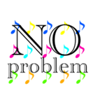 音符 簡単敬語日常挨拶デカ文字スタンプ3（個別スタンプ：34）