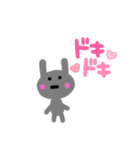 グレーうさぎさんのいろんな気持ち（個別スタンプ：14）
