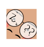 眼鏡は口ほどにものを言う（個別スタンプ：2）
