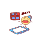 忙しないボウちゃん（個別スタンプ：1）