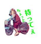鳩バヤと馬リリンと仮面 日常（個別スタンプ：10）