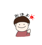 キノコさんの日常（カラフル）（個別スタンプ：1）