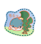 海の仲間たち癒しスタンプ（個別スタンプ：4）