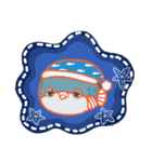 海の仲間たち癒しスタンプ（個別スタンプ：5）