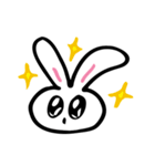 デカミミウサギ（個別スタンプ：4）