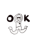 角刈りイケメン（個別スタンプ：1）