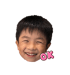 子供の写真を使った3（個別スタンプ：1）