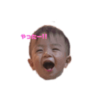 子供の写真を使った3（個別スタンプ：2）