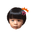 子供の写真を使った3（個別スタンプ：4）
