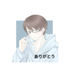 イケメン男子＋言葉（個別スタンプ：2）