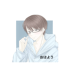 イケメン男子＋言葉（個別スタンプ：6）