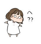 ゆるっふわ女の子（個別スタンプ：1）