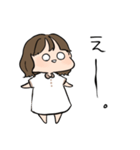 ゆるっふわ女の子（個別スタンプ：8）