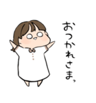 ゆるっふわ女の子（個別スタンプ：13）