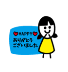 三姉妹5（日本語Version）（個別スタンプ：19）