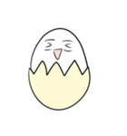 おもしろい卵（個別スタンプ：1）