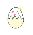 おもしろい卵（個別スタンプ：6）