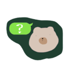 クマとウシ、let it be…（個別スタンプ：6）