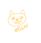 They are cats mabye.（個別スタンプ：1）