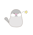 文鳥のもちもち（個別スタンプ：4）