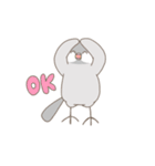 文鳥のもちもち（個別スタンプ：11）