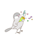 文鳥のもちもち（個別スタンプ：13）