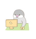 文鳥のもちもち（個別スタンプ：30）