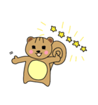 かわいいリスの日常, オンチ（個別スタンプ：8）