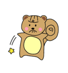 かわいいリスの日常, オンチ（個別スタンプ：9）