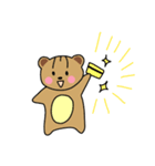かわいいリスの日常, オンチ（個別スタンプ：10）