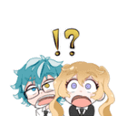 メイドライオンと仲間たち（個別スタンプ：16）
