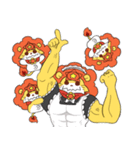 メイドライオンと仲間たち（個別スタンプ：21）