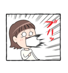 あの子と白いあいつ（個別スタンプ：9）