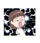 あの子と白いあいつ（個別スタンプ：19）