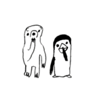ペンギンとクマのアニメ01（個別スタンプ：2）