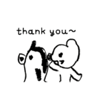 ペンギンとクマのアニメ01（個別スタンプ：16）