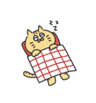 白＆茶トラねこにゃんスタンプの日（個別スタンプ：16）