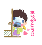びーちゃん年末スタンプ2（個別スタンプ：16）