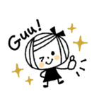 *.•ボブGIRL♡LINEスタンプの日•.*（個別スタンプ：2）