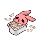 なまにくうさぎのスタンプ（個別スタンプ：5）