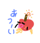 りんごくんスタンプ。（個別スタンプ：14）
