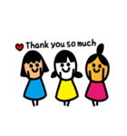新三姉妹4（個別スタンプ：16）